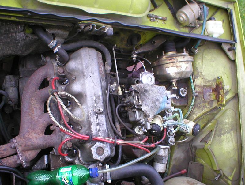 0 zahamowań i wyścigowy zbiornik paliwa